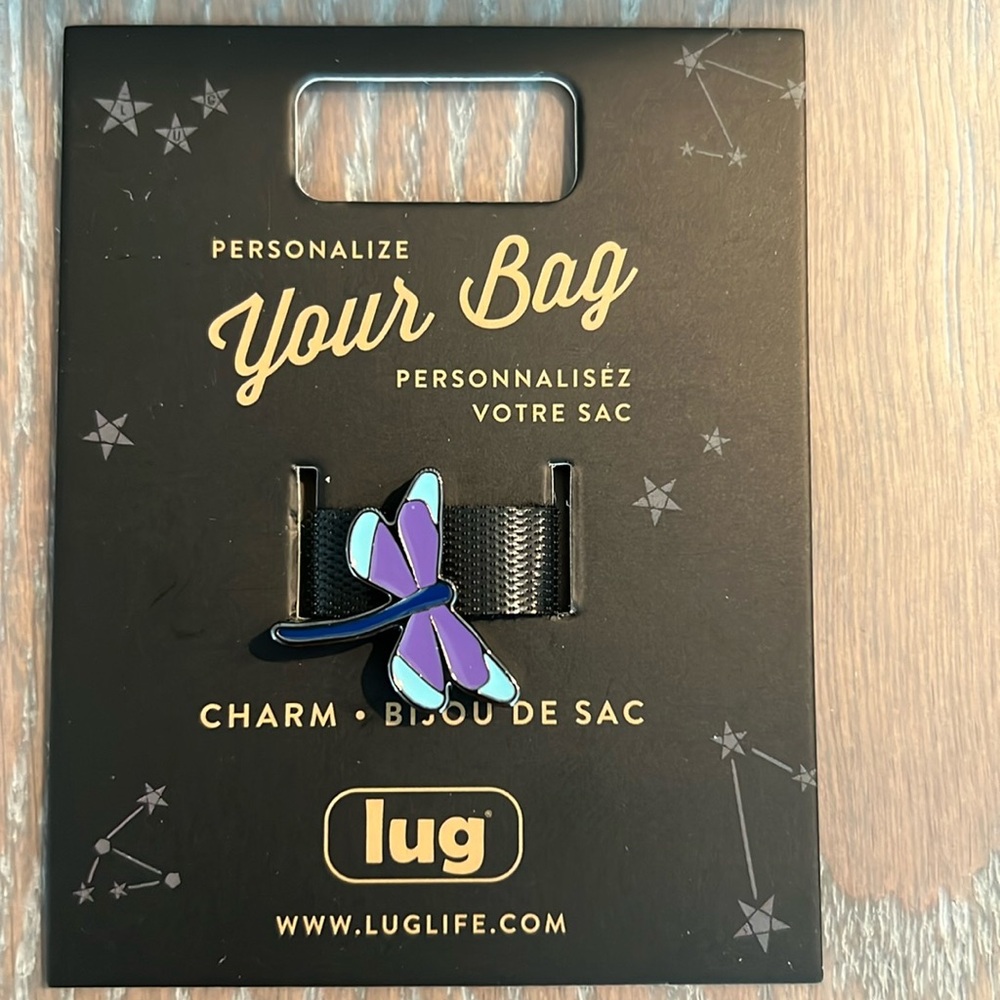Lug Dragonfly Charm RARE
